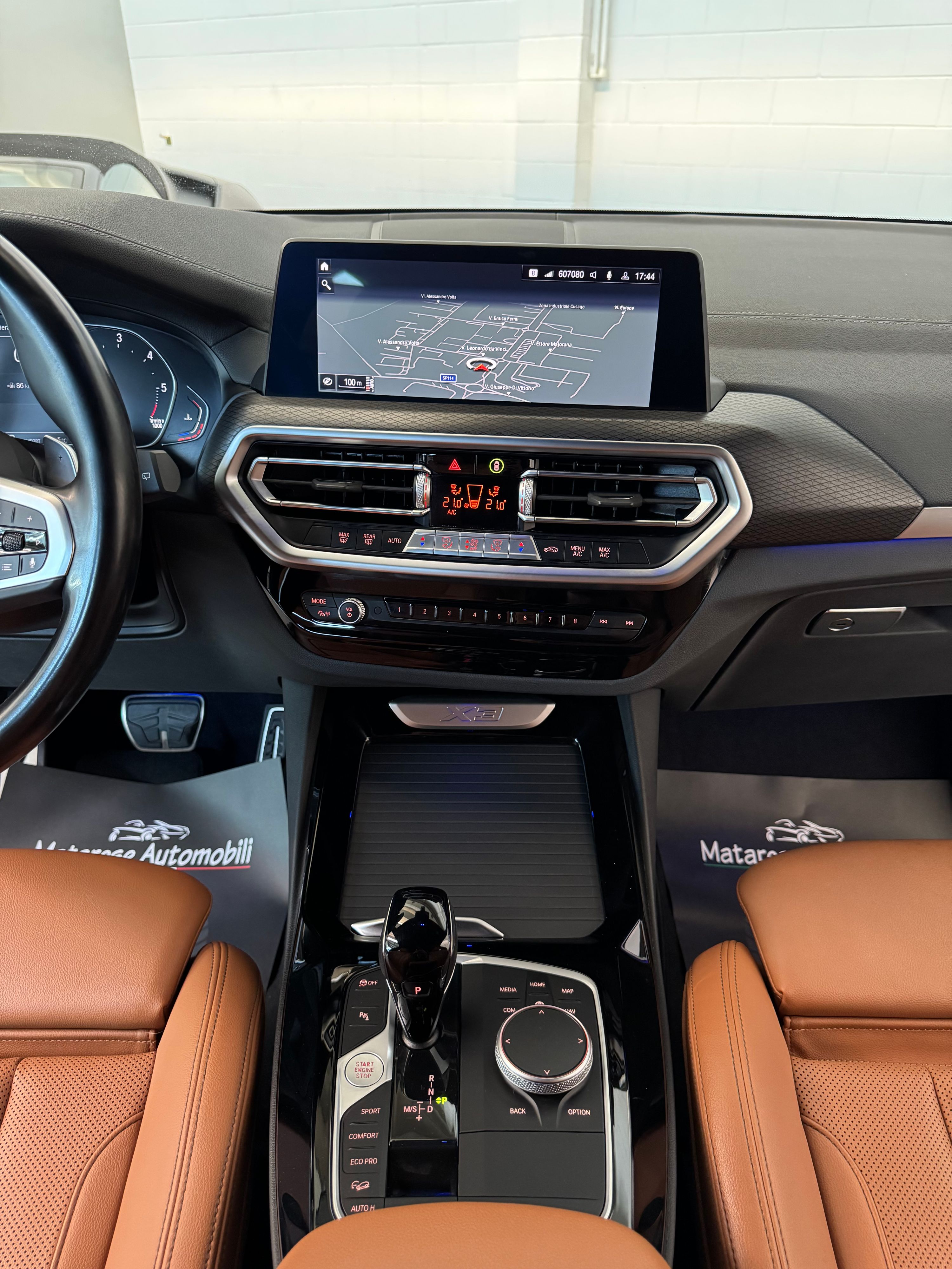 BMW X3 Msport Xdrive mhev 48V 3.0cc 286cv Tagliandi ufficiali Clima 3 zone 2022 — foto 15