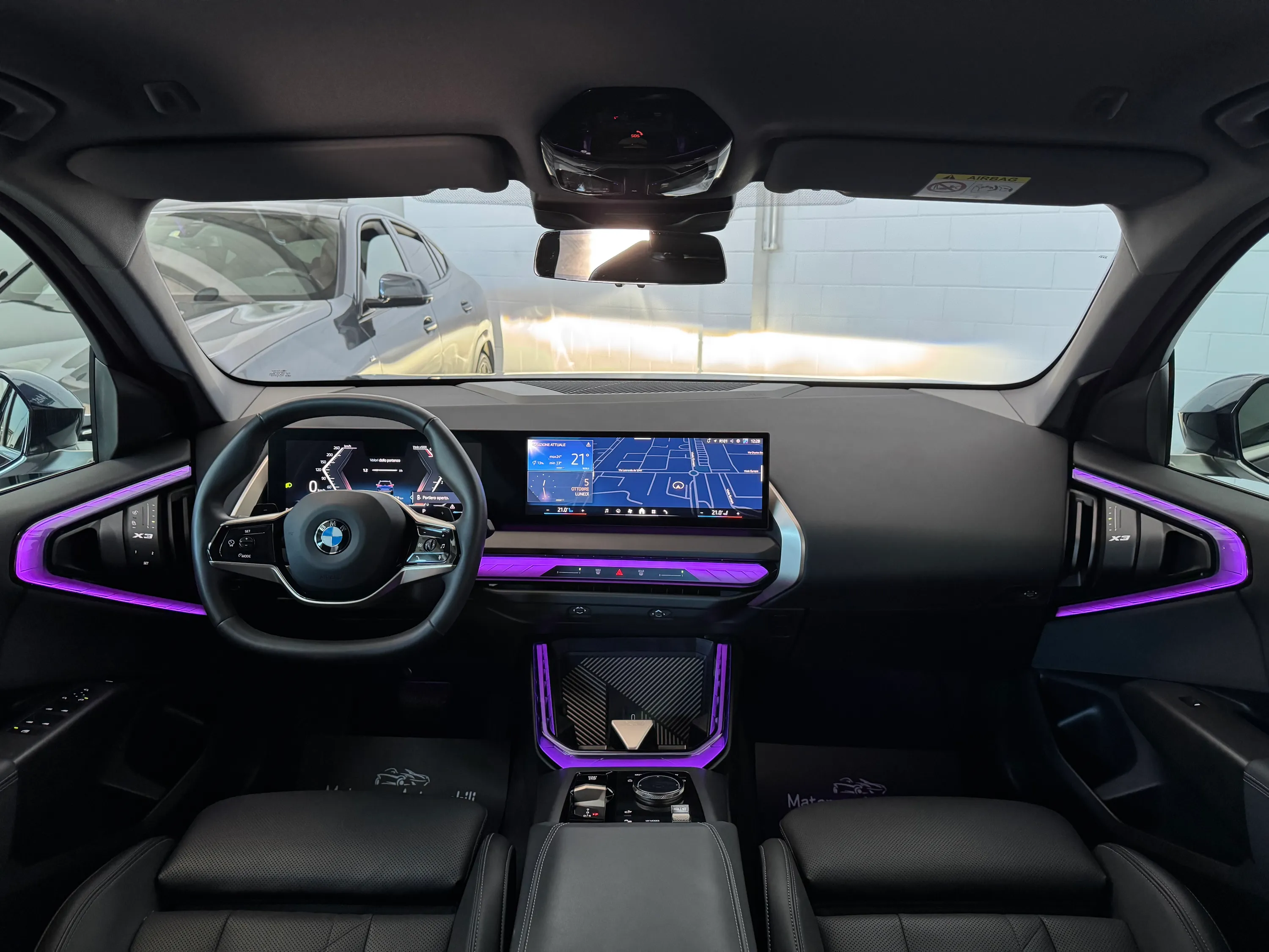 BMW X3 Xdrive 2.0cc 197cv Sedili riscaldati+ventilati Tagliandi ufficiali BMW IVA Esposta 2024 — foto 14