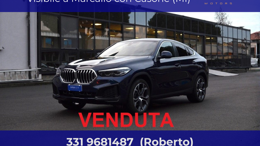 BMW X6 xdrive40d MSport auto 2024