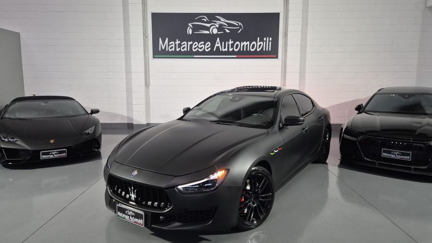 Maserati Ghibli 3.0 V6 350cv MotoreFerrari TettoApribile Garanzia 2024