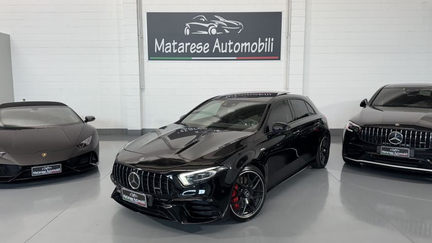 Mercedes A45s AMG Turbo 4Matic+ 2.0cc 421cv Tetto apribile Sedili a guscio Block shaft 2020