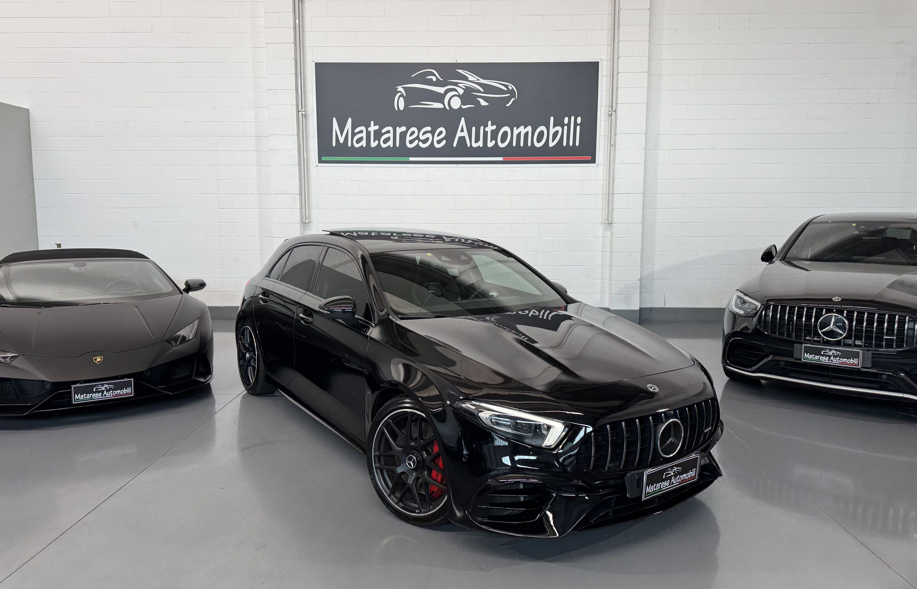 Mercedes A45s AMG Turbo 4Matic+ 2.0cc 421cv Tetto apribile Sedili a guscio  Block shaft 2020 — foto 6