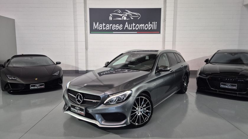 Mercedes C 43 AMG sw 4Matic 3.0cc 367cv FullLed Burmester GaranziaFull 2017