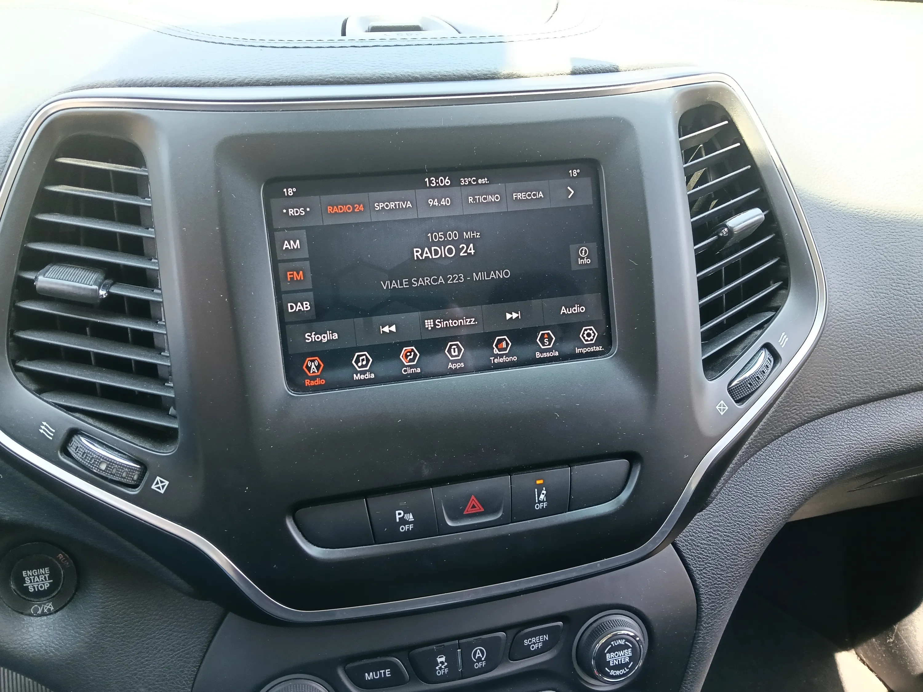 Jeep Cherokee 2.2 mjt Longitude fwd auto 2019 — foto 19