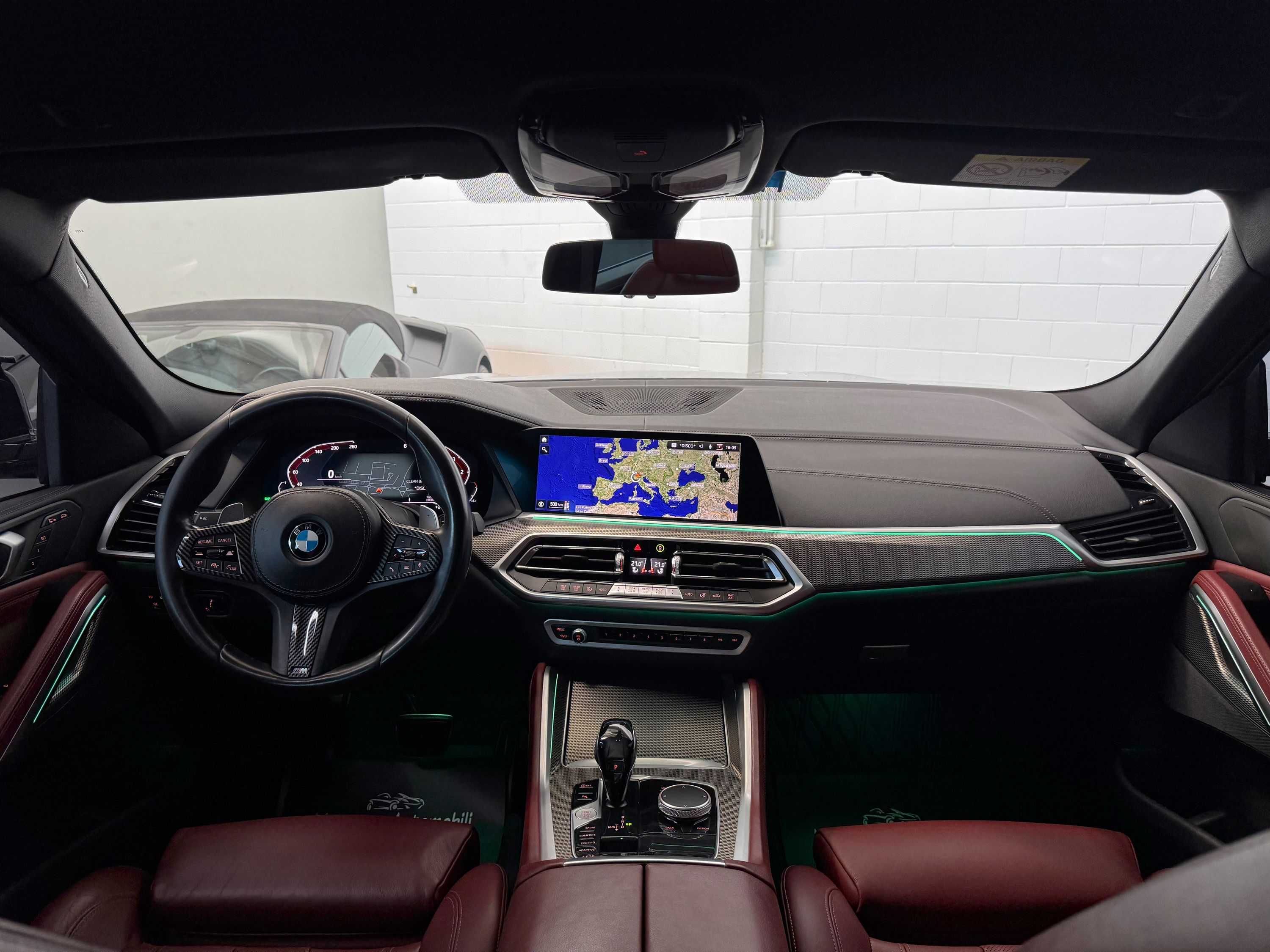BMW X6 MSPORT Xdrive mhev 30d 286cv Tagliandi ufficiali Finanziabile 2021 — foto 14
