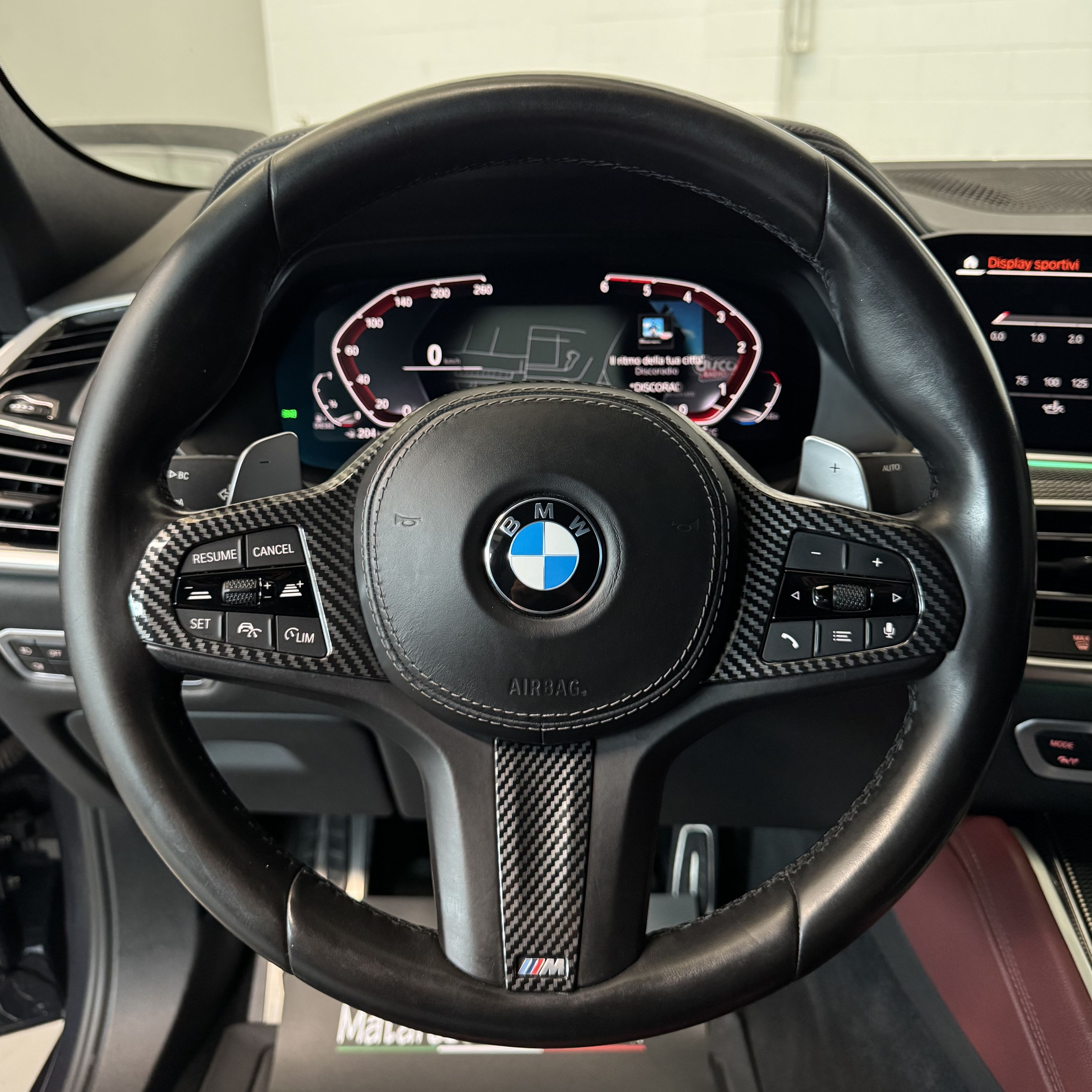 BMW X6 MSPORT Xdrive mhev 30d 286cv Tagliandi ufficiali Finanziabile 2021 — foto 16