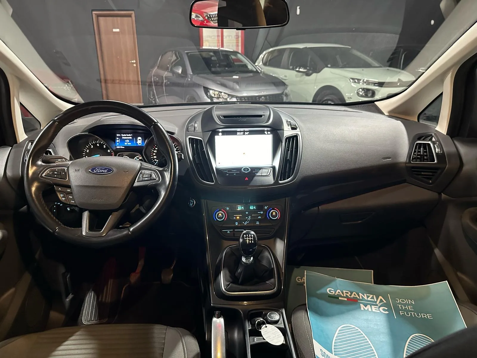 Ford C-Max Benzina Euro6 Km 80.000 Neopatentati 2016 — foto 9