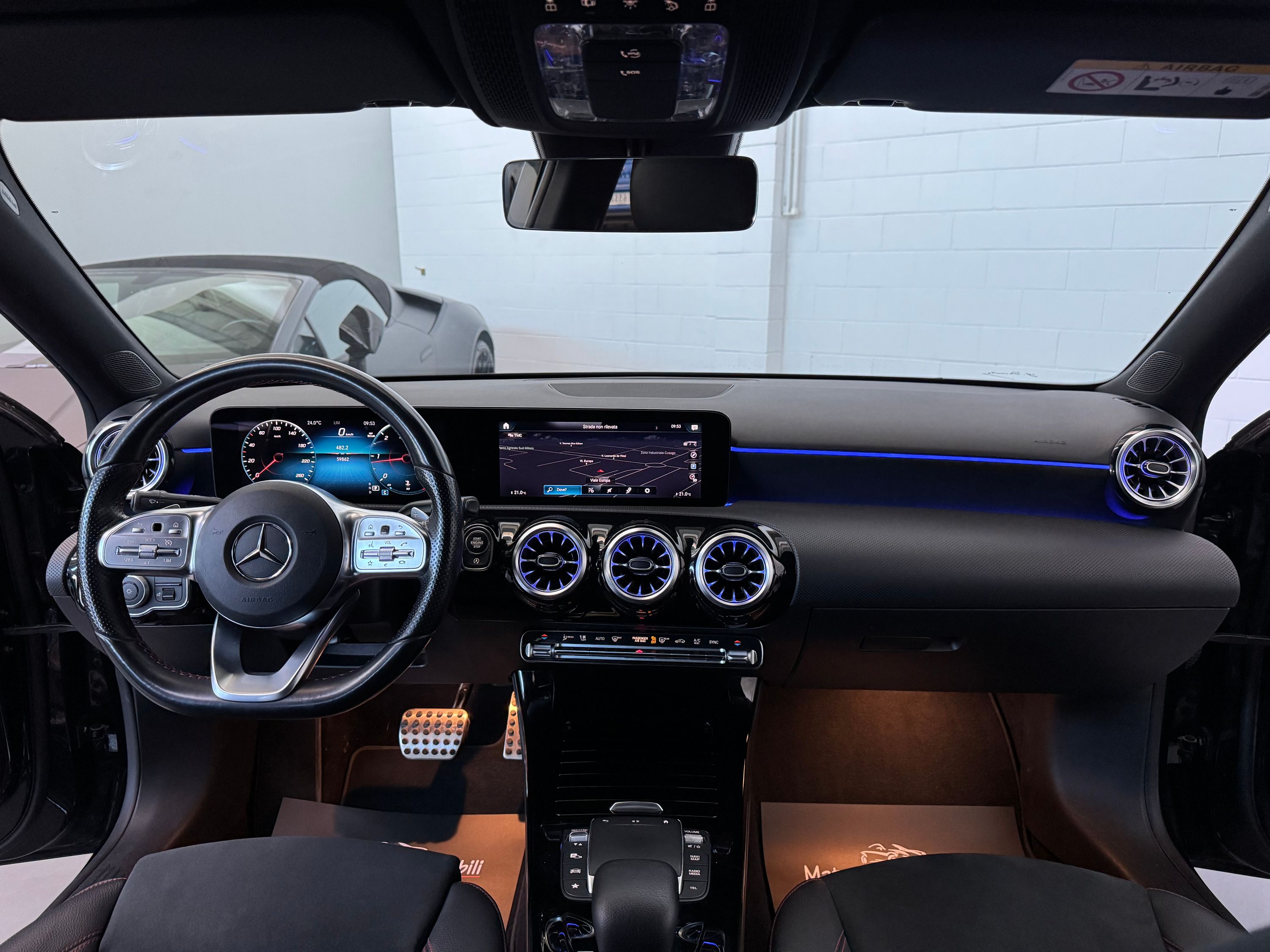 Mercedes claase A Sedan Premium 200d 2.0cc 150cv CarPlay Finanziabile 2023 — foto 14