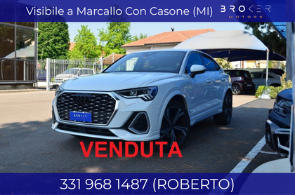 Audi Q3 Sportback 1.5 e-hybrid S line edition 272cv stronic