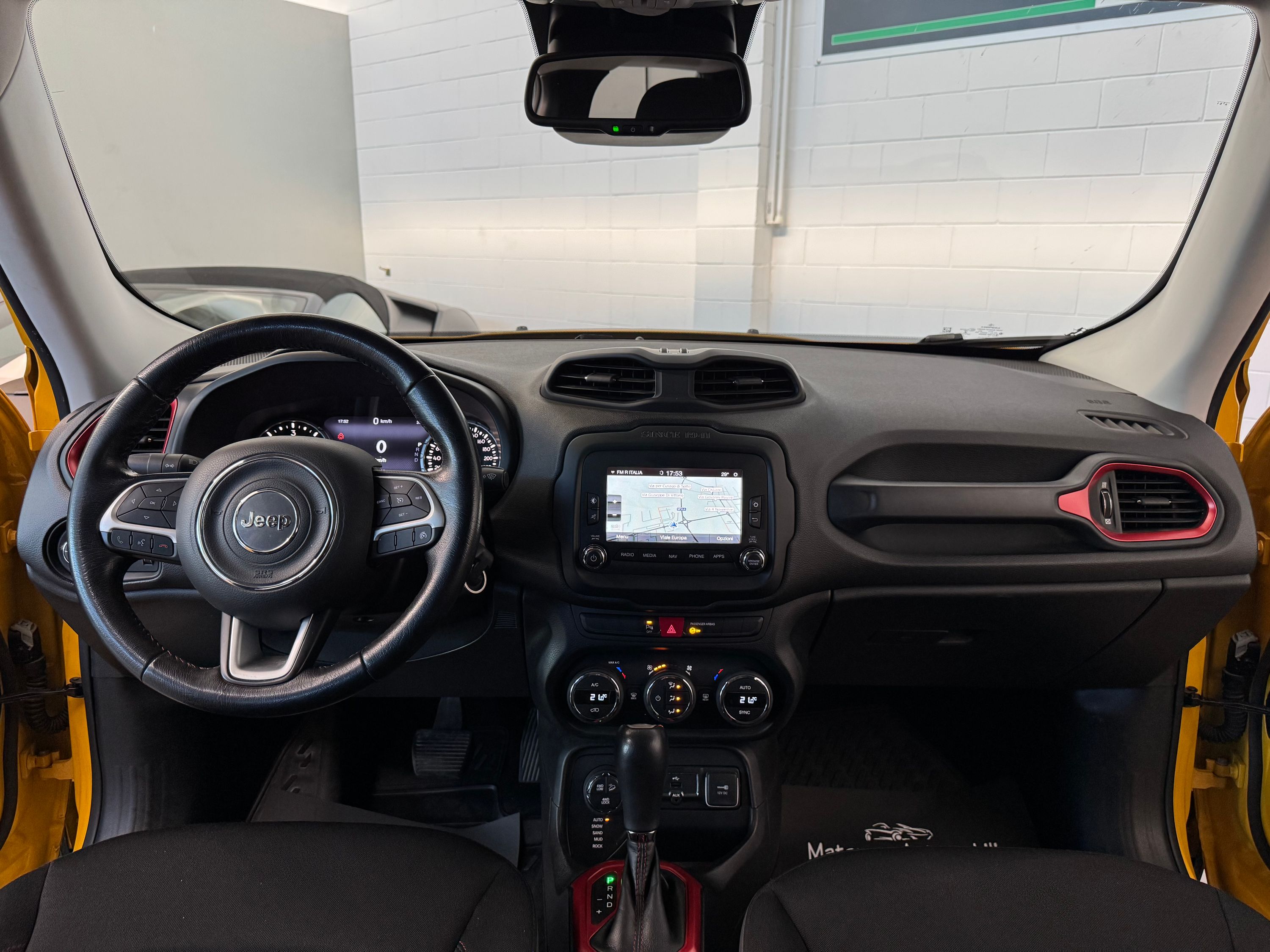 Jeep Renegade TrailHawk 4WD 2.0cc 170cv Automatica Finanziabile 2017 — foto 14