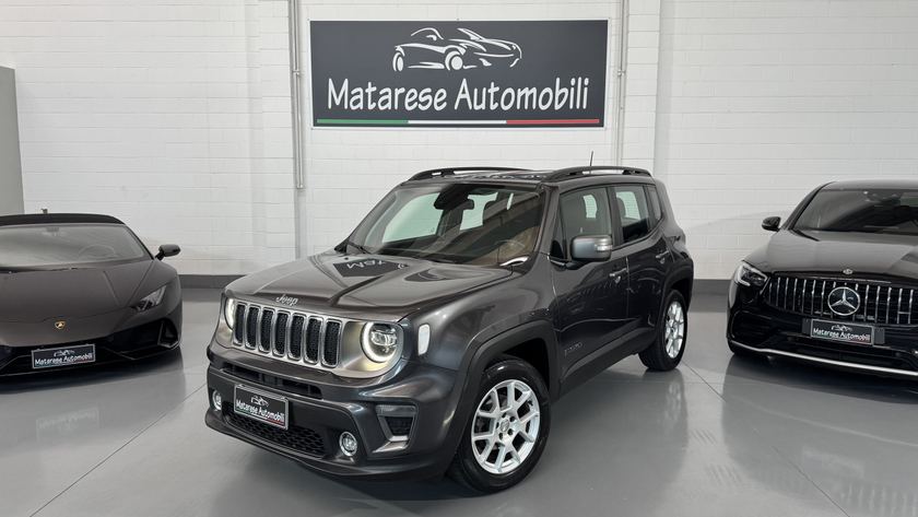 Jeep Renegade Limited 1.0cc 120cv CarPlay OK Neopatentati Finanziabile 2023