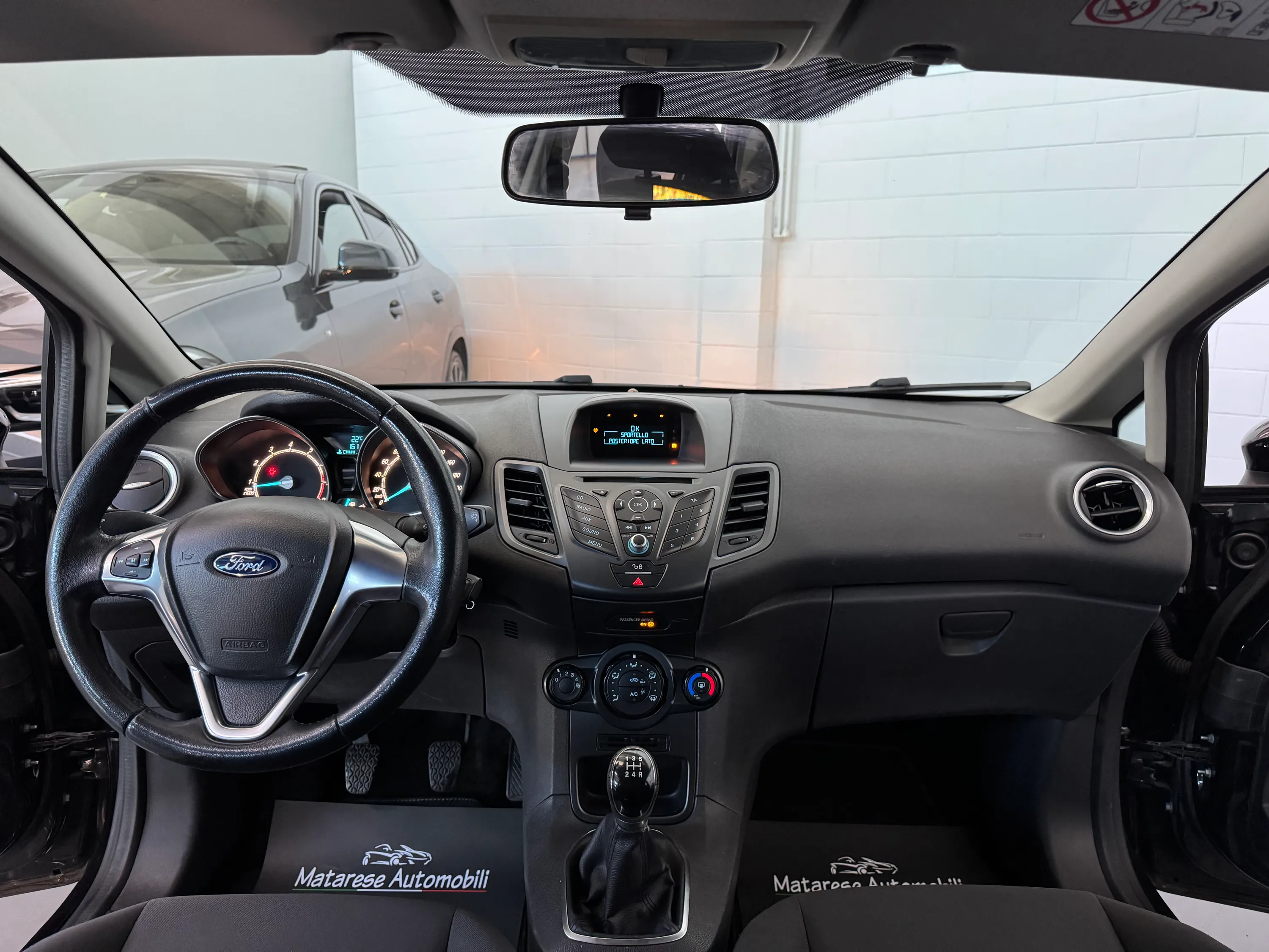 Ford Fiesta 5p 1.2cc 60cv Bluetooth+Clima OK Neopatentati 2015 — foto 12