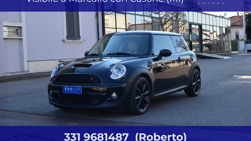 Mini Mini 1.6 Cooper S 184cv PELLE BEIGE 2013