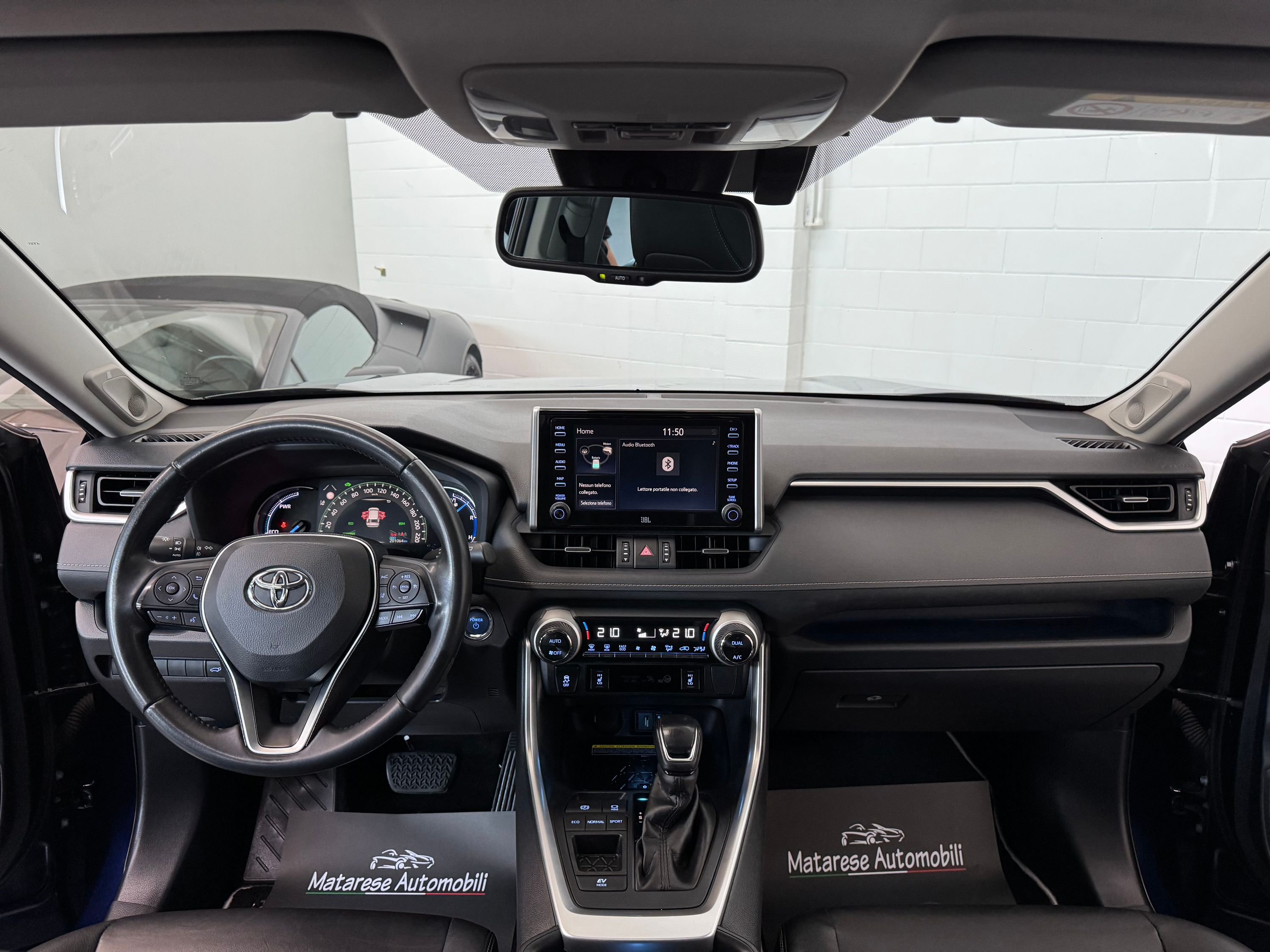 Toyota Rav-4 vvt-ie Hybrid 2.5cc 218cv Auto Tetto Apribile Sedili Riscaldati 2020 — foto 14