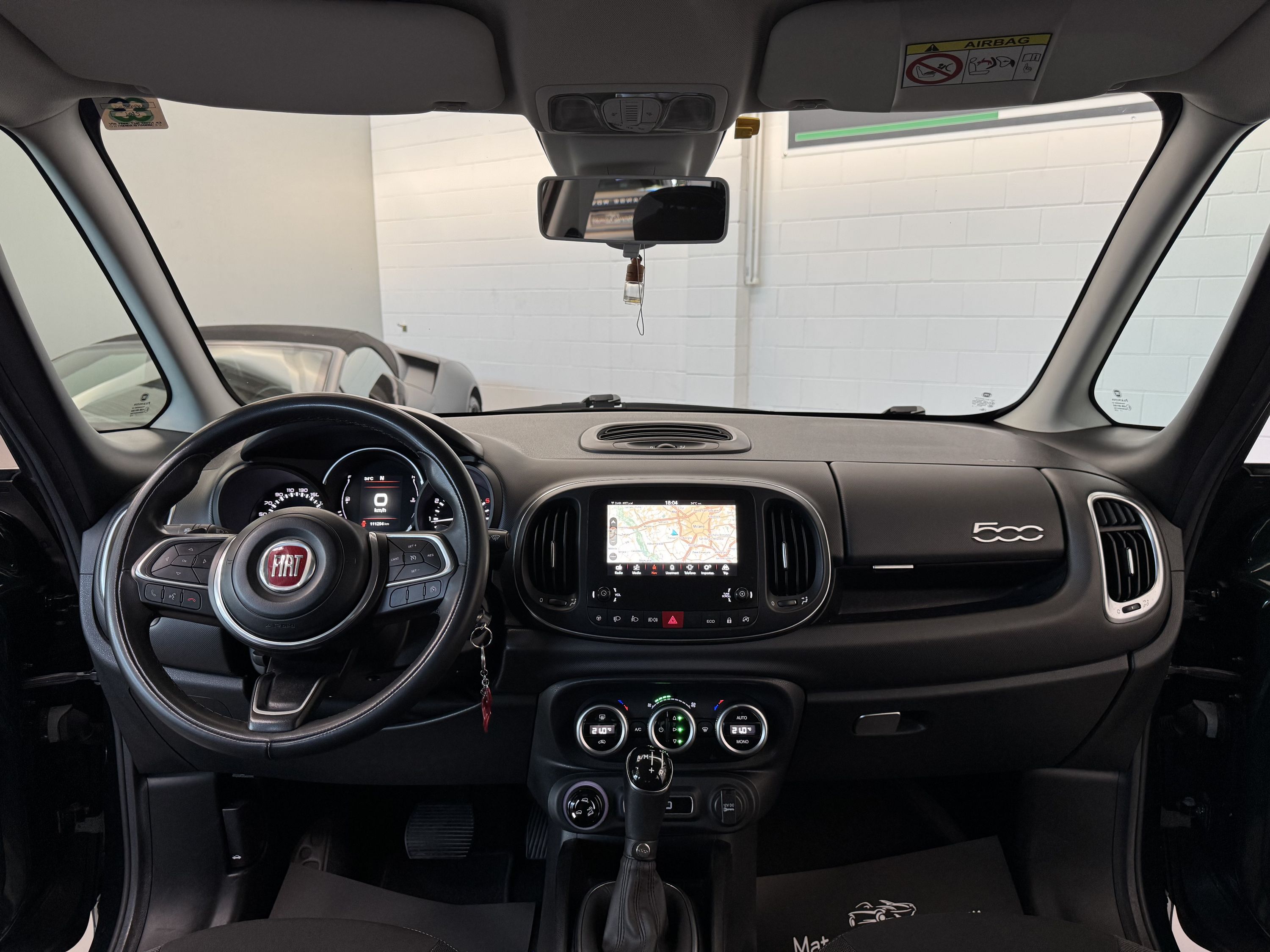 Fiat 500 L Cross mjt 1.3cc 95cv Automatica + Clima + Navi OK Neopatentati 2017 — foto 13