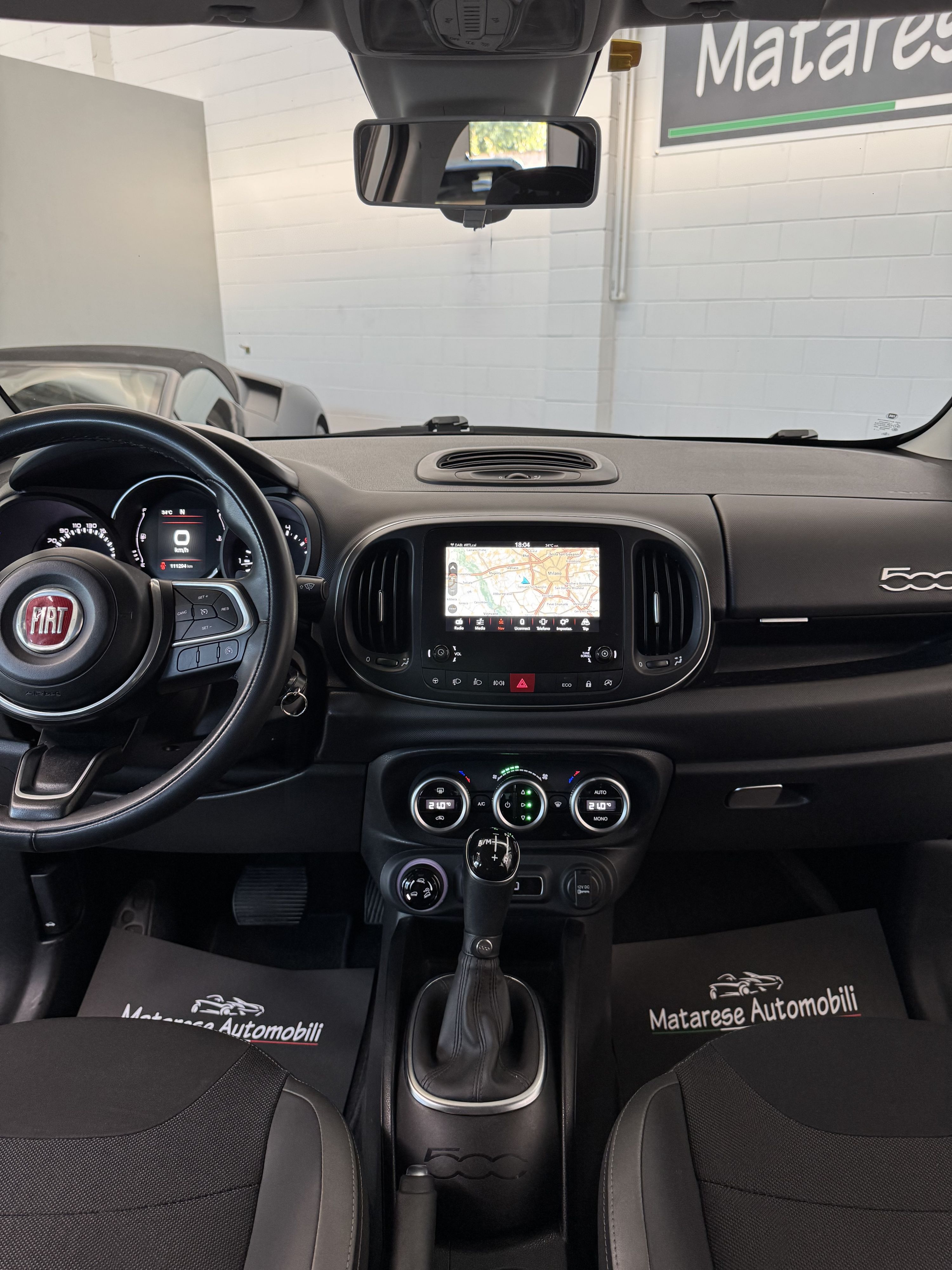 Fiat 500 L Cross mjt 1.3cc 95cv Automatica + Clima + Navi OK Neopatentati 2017 — foto 14