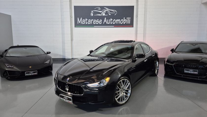 Maserati Ghibli V6 3.0cc 275cv tetto apribile certificata cerchi 21" 2016