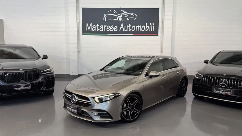 Mercedes a35 AMG Turbo 4Matic 2.0cc 306cv CarPlay Ambient Light Finanziabile 2019