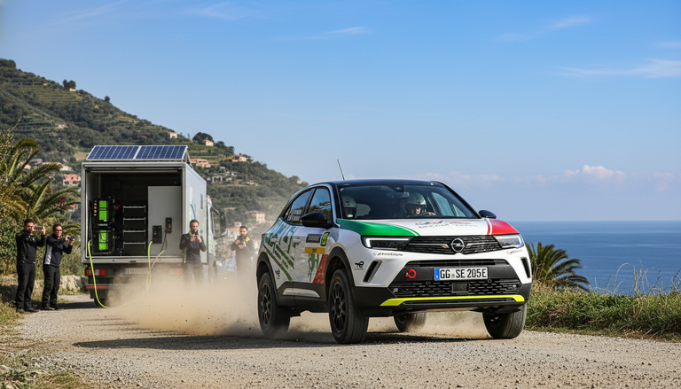 Opel Mokka GSe Rally: una nuova era per il campionato elettrico