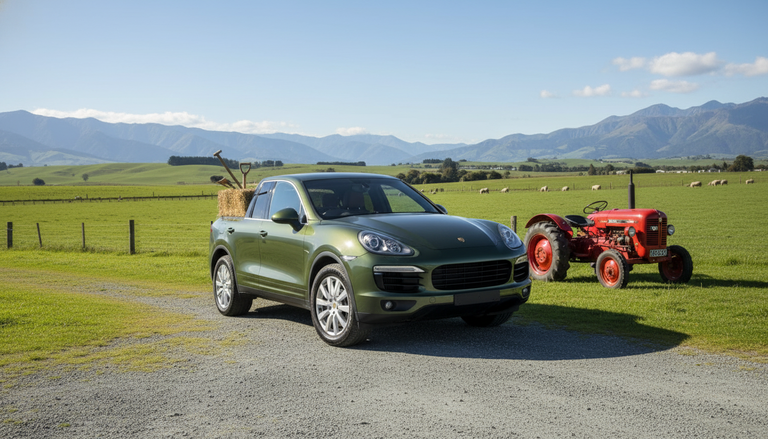 Un Porsche Cayenne trasformato in pick-up: un progetto da 80.000 dollari