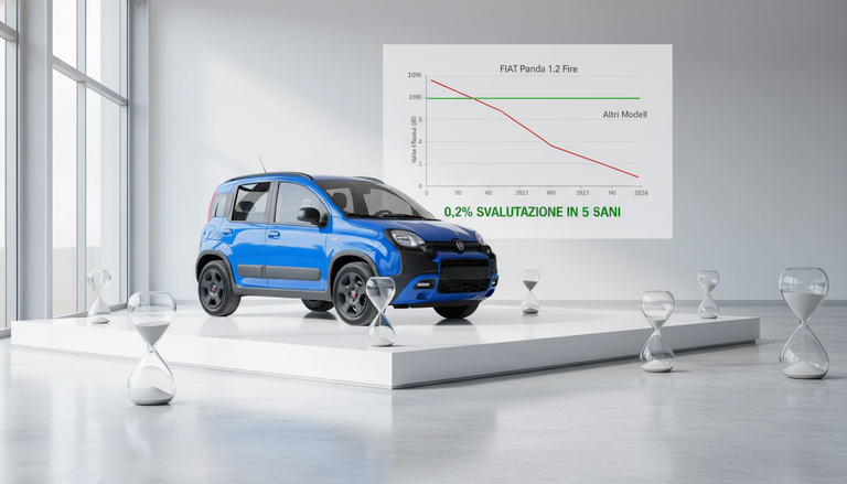 FIAT Panda 1.2 Fire: un'eccezione nel mercato dell'usato che sfida la svalutazione