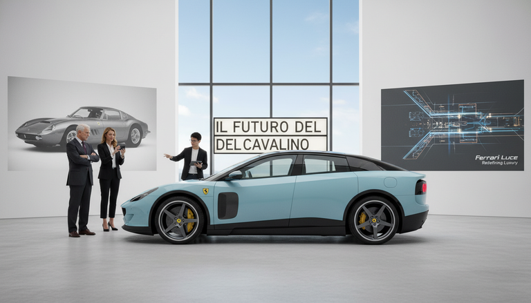 Ferrari Luce: una strategia audace per l'elettrificazione del Cavallino