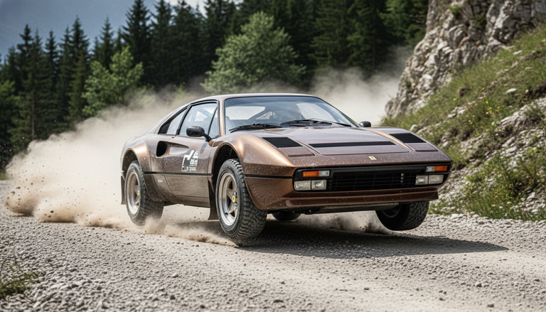 La Ferrari 308 Stradale: un tributo moderno al rally con Maturo Competition Cars