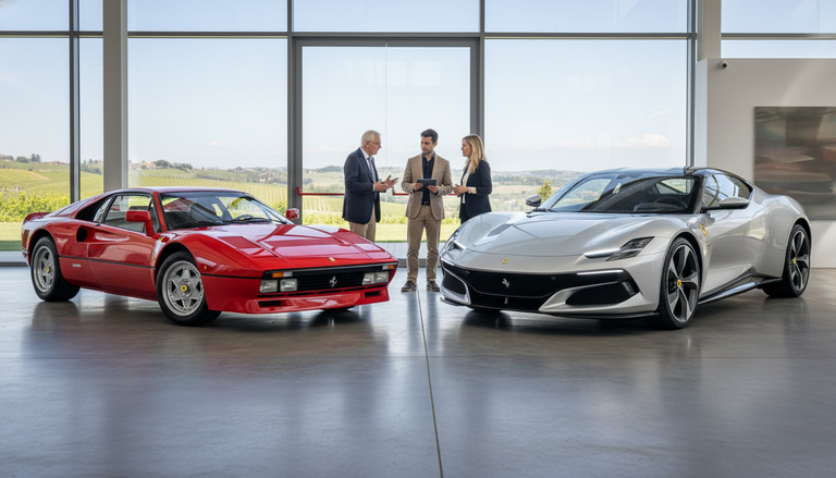 Luce fa discutere, ma le Ferrari classiche continuano a salire di valore