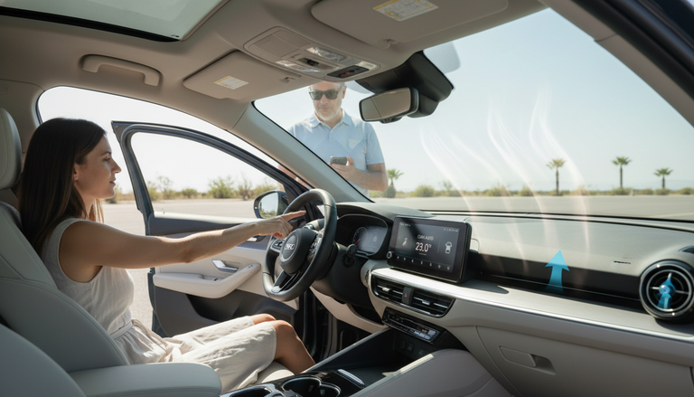 Come utilizzare al meglio il climatizzatore in auto d'estate