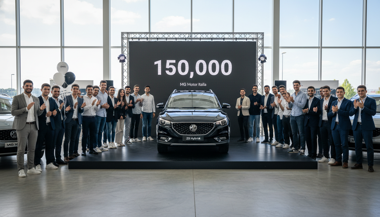 Il successo di MG ZS Hybrid+: 150.000 unità vendute in cinque anni