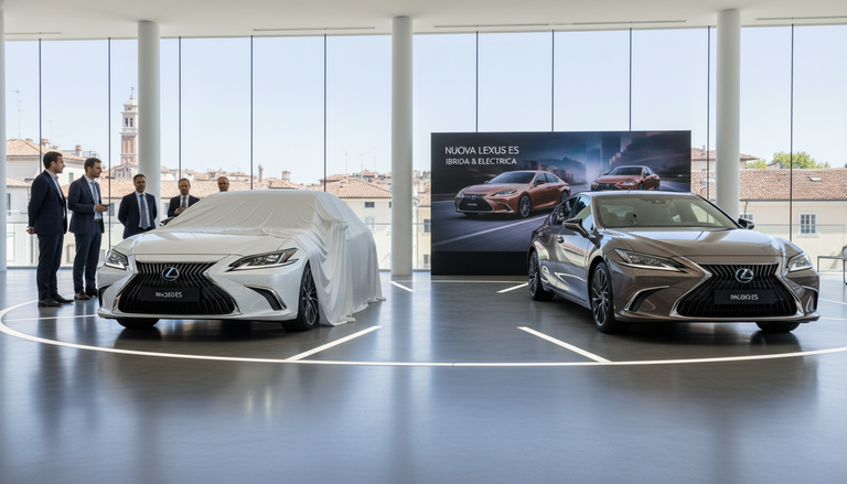 Lexus ES 2026: la berlina premium si elettrifica in Italia
