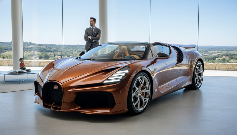 Bugatti W16 Mistral: un capolavoro di lusso e cultura automobilistica