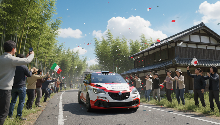 Lancia Ypsilon Rally2 HF Integrale trionfa in Giappone e guida il WRC2