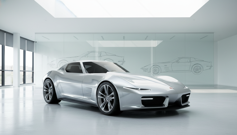 La Corvette che non c'è: un design moderno ispirato alle leggendarie Stingray
