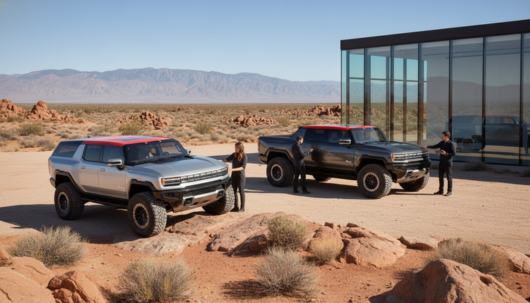 GMC Hummer X: i prototipi elettrici che ridefiniscono l'off-road