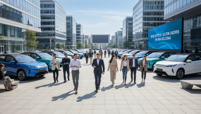BYD Atto 3: oltre 30.000 ordini in una settimana, un lancio da record