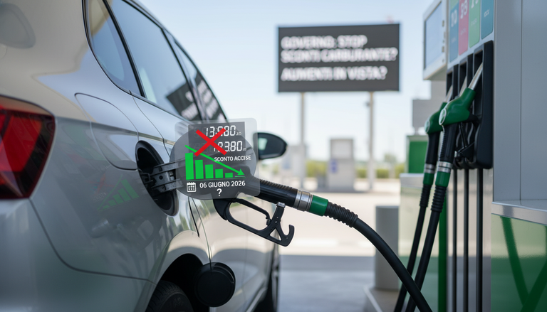 Il governo italiano valuta il futuro degli sconti sulle accise di benzina e diesel