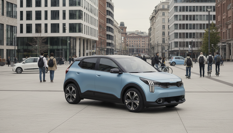 Kia EV1: la nuova citycar elettrica sotto i 20.000 euro in arrivo nel 2028