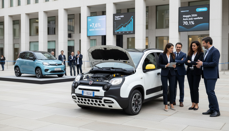 Il mercato auto italiano a maggio 2026: crescita e sorprese tra le nuove immatricolazioni