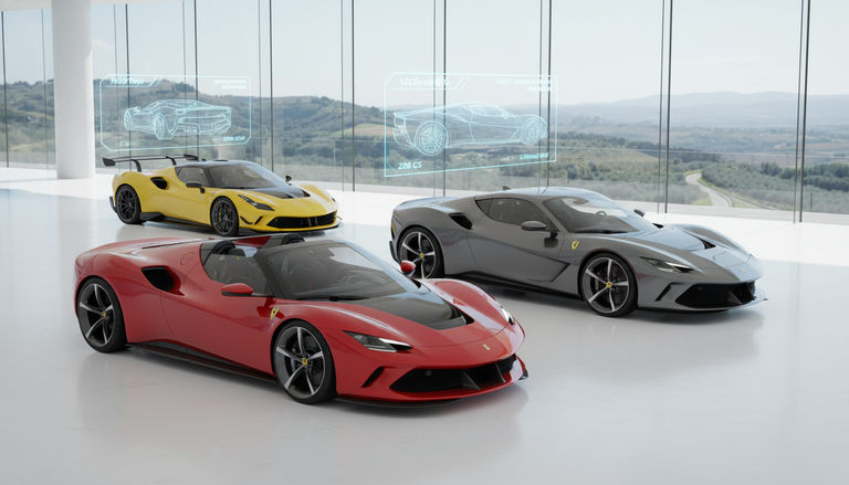 I brevetti Ferrari svelano le F80 Targa, 12Cilindri GTO e 296 CS