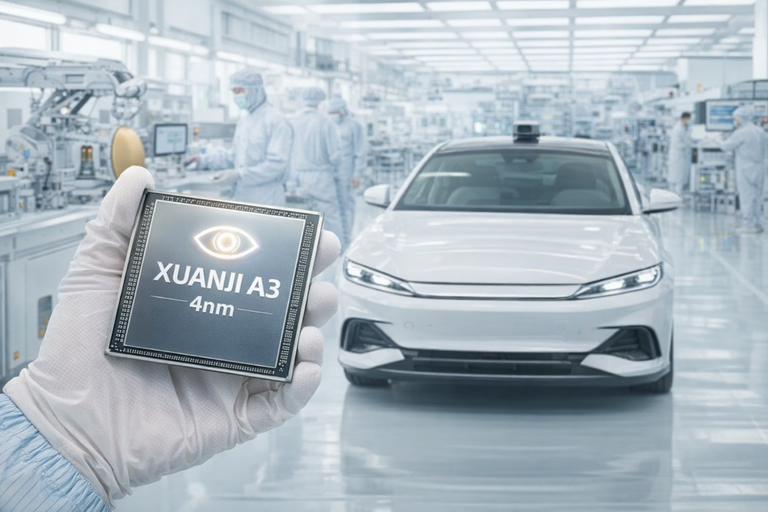 Non solo batterie: BYD si fa i chip in casa e lancia l’“Occhio di Dio”