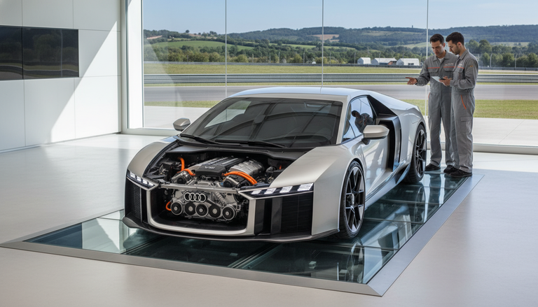Audi Nuvolari: l’erede della R8 è un mostro ibrido da 1. 001 CV
