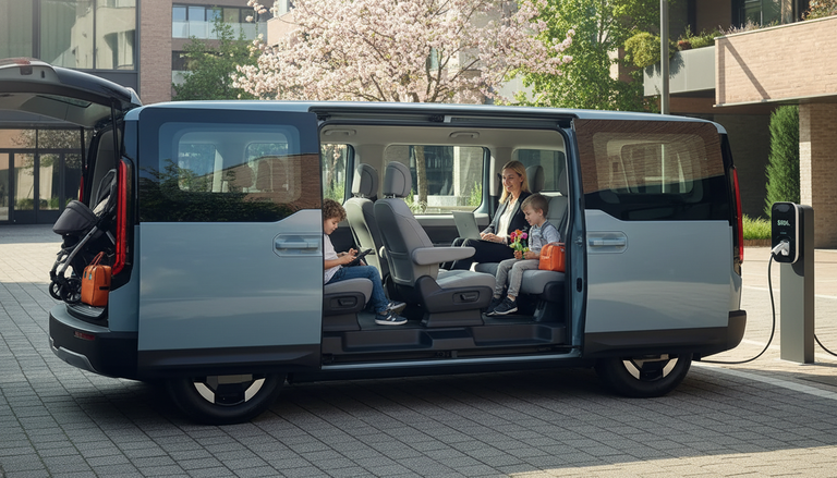 Spazio record e ricarica in 30 minuti: Kia svela il nuovo PV5 Passenger a 7 posti