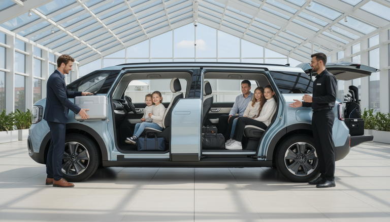 Nuovo Kia PV5, più spazio, fino a 7 posti e oltre 390 km di autonomia