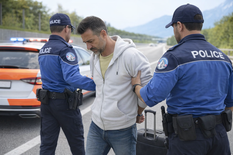 Severità della legge svizzera: espulsione per un italiano colto a 193 km/h