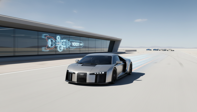 Audi Nuvolari: la supercar ibrida da 1.001 CV che segna una nuova era