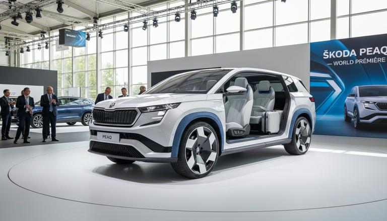 Skoda Peaq: anticipazioni sul design e le caratteristiche della nuova SUV elettrica