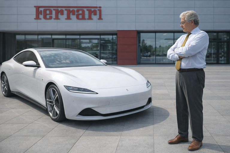 Ferrari Luce: Giugiaro tra innovazione coraggiosa e design discutibile