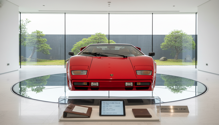 Un Lamborghini Countach 25th Anniversary in vendita: un gioiello da collezione