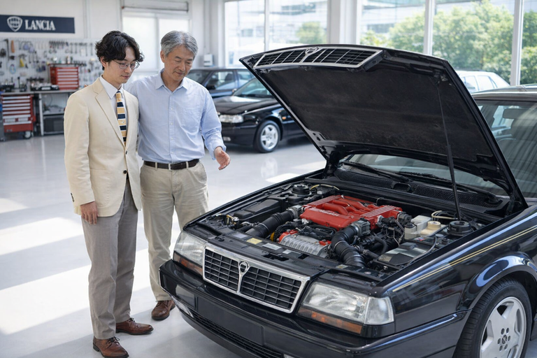 La Lancia Thema 8.32: un'eredità familiare che unisce Giappone e Italia